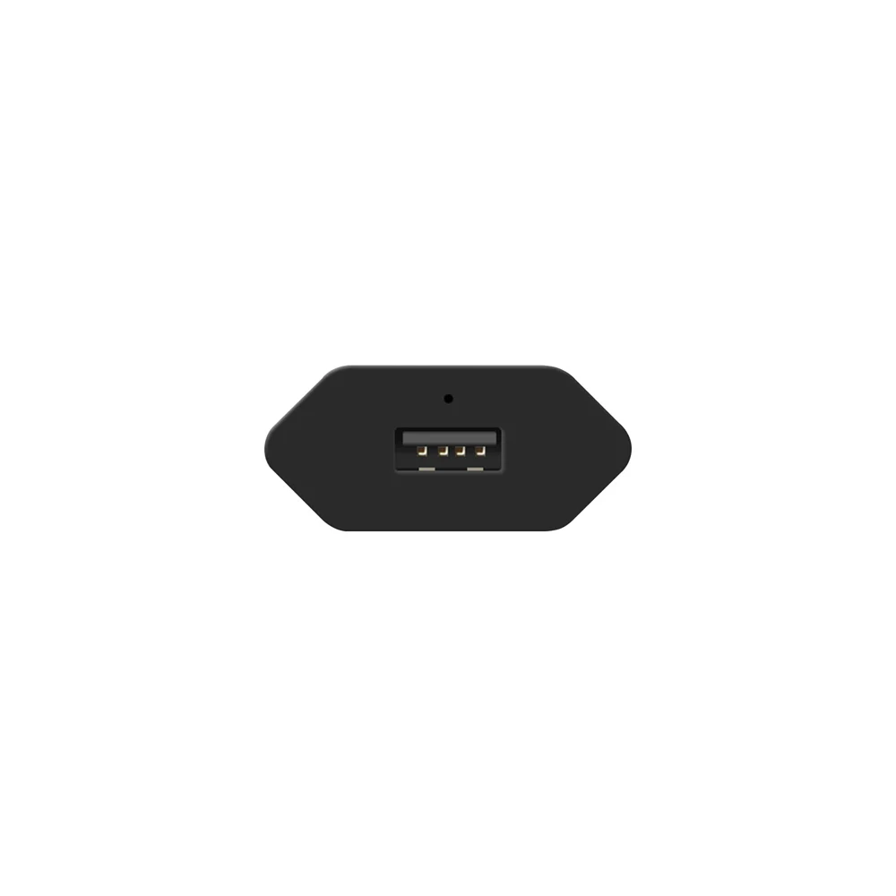 Сетевое зарядное устройство Nobby Comfort 007-001, USB, прочное, надежное зу,черный