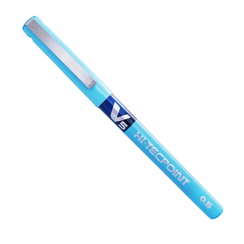 Pilot BX-V5, деловая ручка с роликовым наконечником 0,5 мм, элегантный стиль, канцелярские принадлежности для офиса и школы - Цвет: V5 light blue