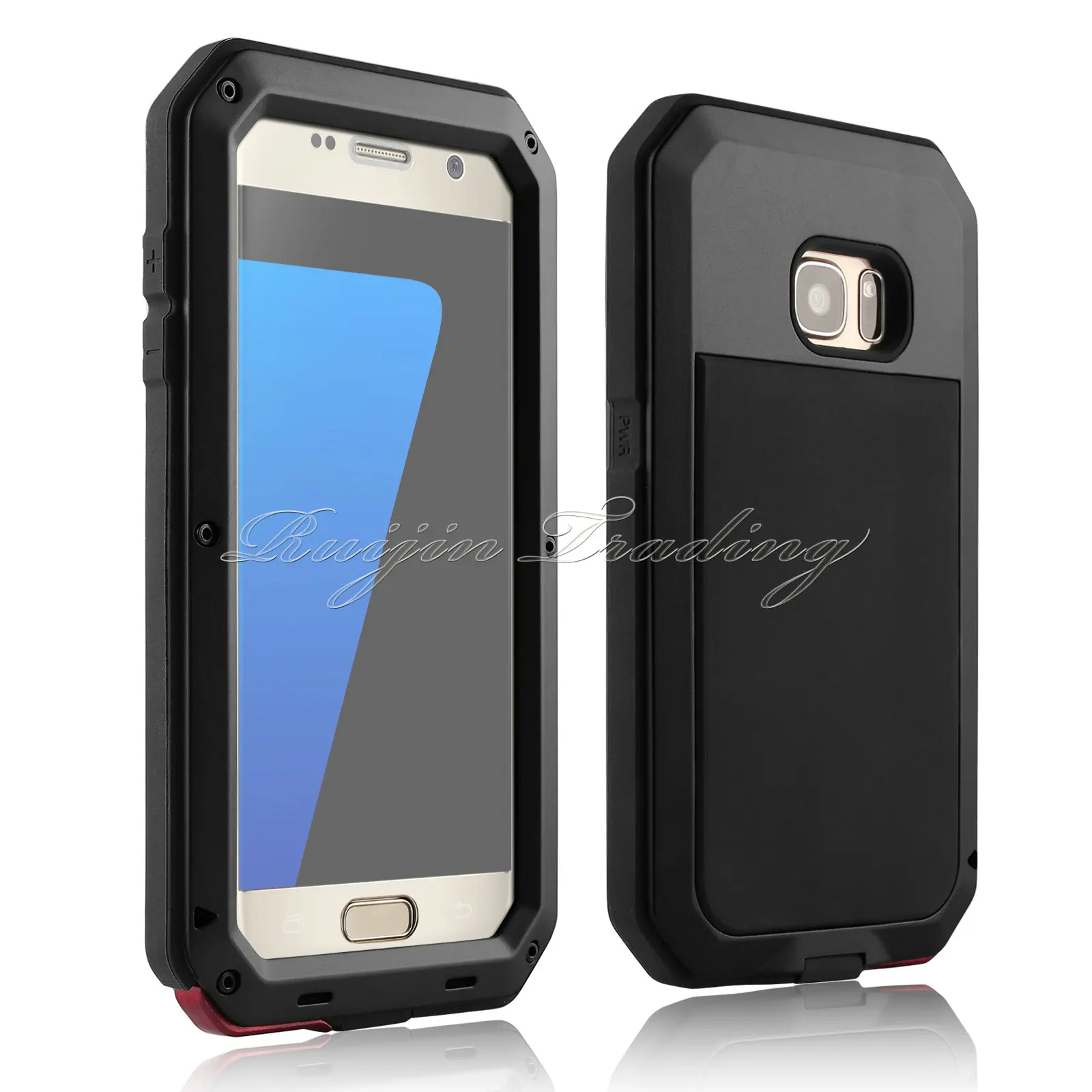 bilder für Heiße Leistungsstarke Stoßfest Wasserdicht Aluminium Gorilla Glas Metall Abdeckung Handy fall Für Samsung Galaxy S4 S5 S6 S7 Hinweis 4 5 bilder für Heiße Leistungsstarke Stoßfest Wasserdicht Aluminium Gorilla Glas Metall Abdeckung Handy fall Für Samsung Galaxy S4 S5 S6 S7 Hinweis 4 5
