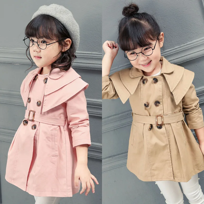 baby girl trench coat
