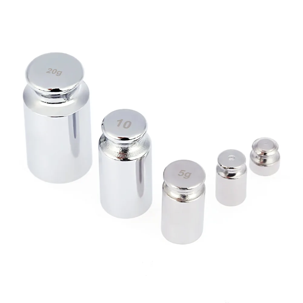 

Mini Scale Weights Set for Digital Scale balance Chrome Plating Calibration Gram Weights for electronic scales 1g 2g 5g 10g 20g