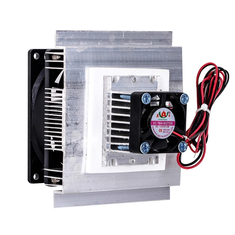 TEC 12706 Thermoelectric Peltier Refrigeration Cooling System Kit Cooler Fan DIY 2