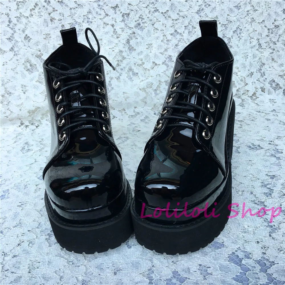 Cos T Quadratischen Boden Benutzerdefinierte Mit 5272 Schuhe Prinzessin Antaina Dicken Schwarzes Gothic mehrfach Punk Helle Loliloliyoyo Schwarz Haut Lolita zvvYqa