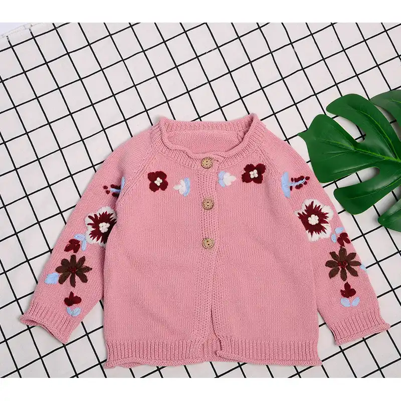 newborn girl cardigan