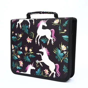 

Creative Cartoon Animal Kawaii 120/168/216 Holes Pencil Case Large Capacity Multifunctional Colored Pencils Bag Stationery Pouch