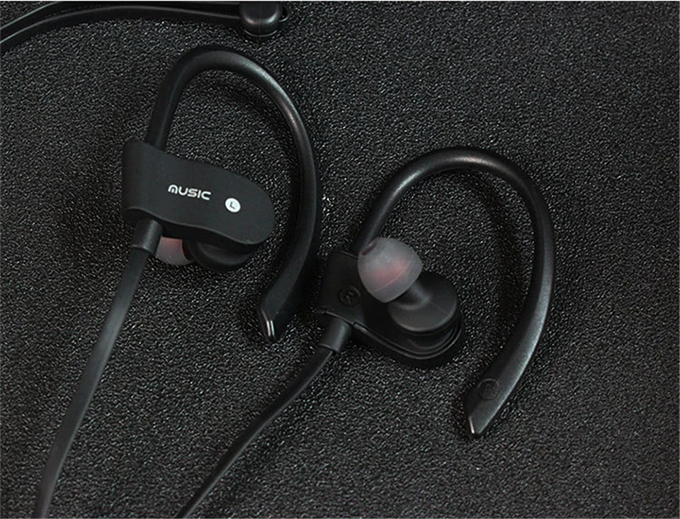  FineBorn Waterproof Sports Wireless Bluetooth Earphone for Phone Handsfree Bluetooth Headphone with Mic Stereo Bass Gym Earbud  (14)