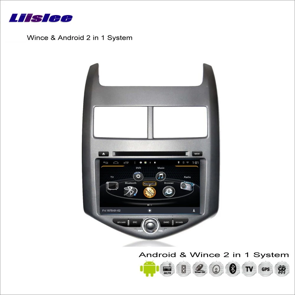 Liislee Android мультимедиа для Chevrolet Aveo/Sonic 2011~ 2013 радио CD dvd-плеер gps Nav Навигация Аудио Видео Стерео система