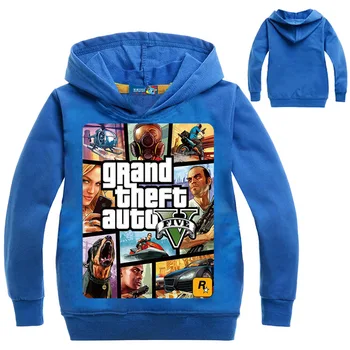 

Boys Tops Clothing GTA 5 Hoodies Gta Street Outwear Costumes Kids Clothes Girls T Shirts Children's Sweatshirts for Boys Hooded