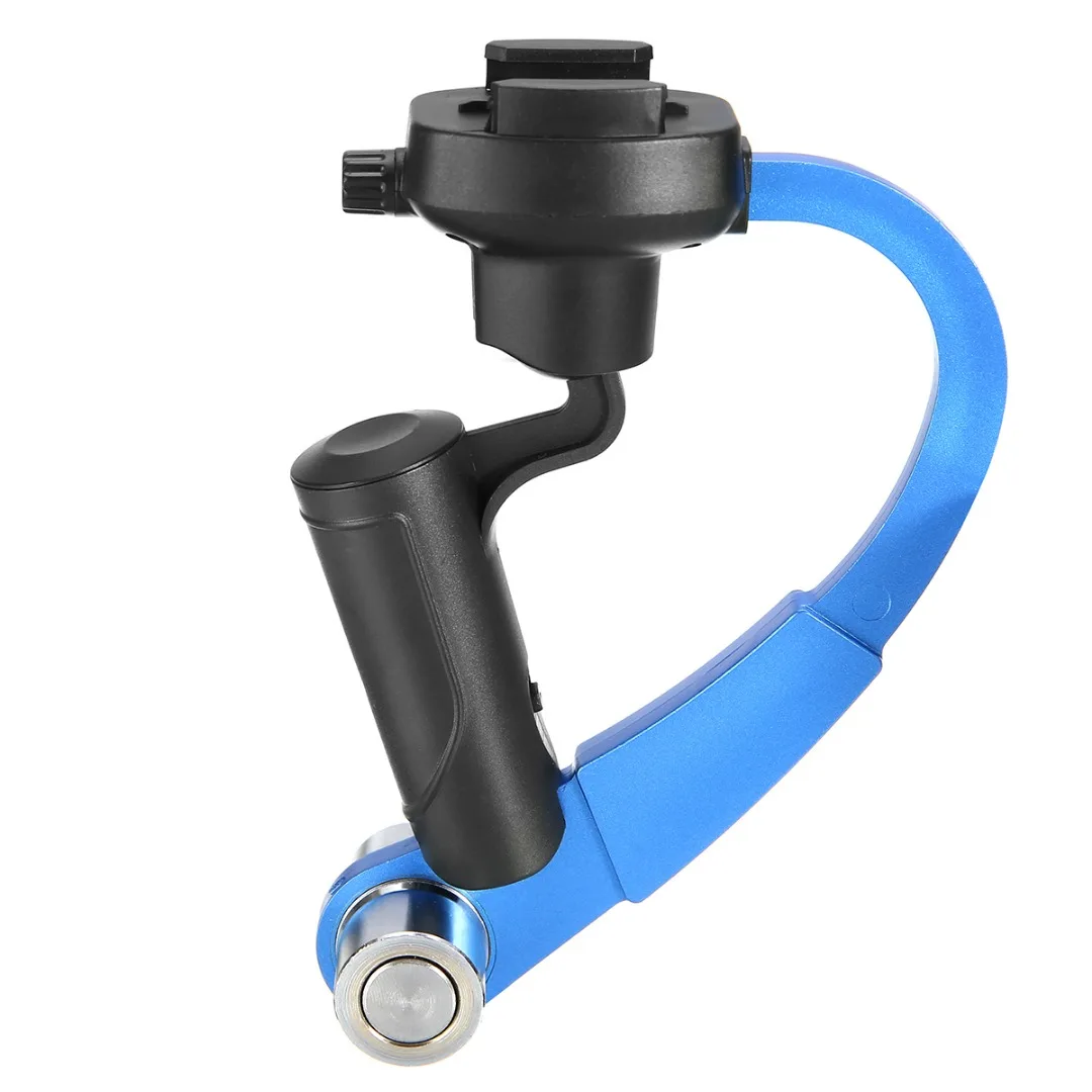 

Mini Aluminum Handheld Camera Stabilizer Gimbal Video 3 Colors Professional Steadicam Gimbal For GoPro Hero 3+ 4 3 2 1