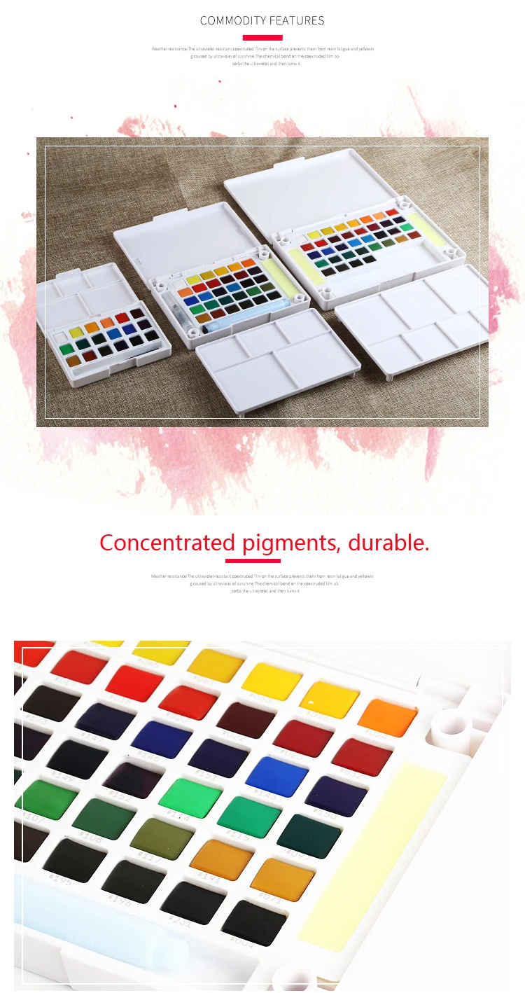 China watercolor solid Suppliers