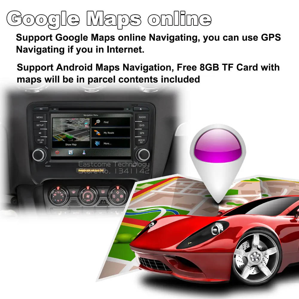 Excellent Octa Core 8 Core Android 6.0 Car DVD Player For AUDI TT 2006 2007 2008 2009 2010 2011 2012 2013 With GPS Navigation Bluetooth 8 Excellent Octa Core 8 Core Android 6.0 Car DVD Player For AUDI TT 2006 2007 2008 2009 2010 2011 2012 2013 With GPS Navigation Bluetooth 8