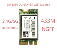 Nova placa de rede sem fio wi-fi dw1810 ac ngff 433mbps bt4.1 qcnfa435 módulo wi-fi