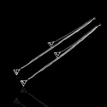 Модные женские регулируемые металлические скобы для бюстгальтеров интимные аксессуары блестящие плечевые бретели для бюстгальтера со стразами Замена цепочки пояс