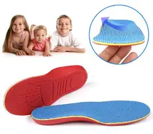 Kids Children EVA orthopedic insoles for children shoes flat foot arch support orthotic Pads Correction health feet care