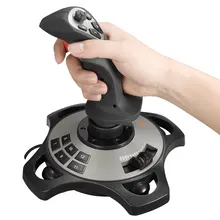 Новый litestar PXN 2113 Gaming Проводная полета джойстик моделирование игра рокер 4-осный вибрации контроллер для Windows10 компьютер