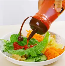 16 x 6cm salad Storage Packing bottle sauce jam spices tomato sauce squeeze bottle Dispenser Cruet