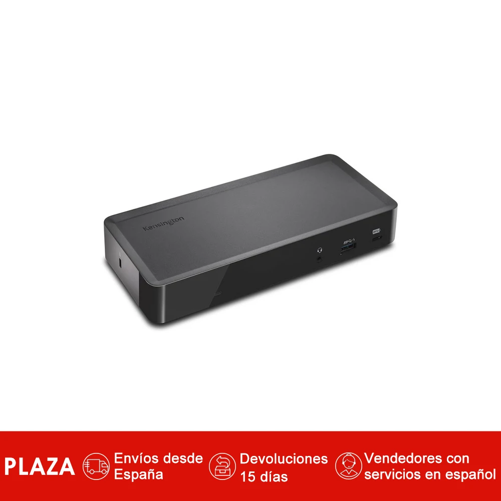 

Kensington K38240EU, Alambrico, USB Type-A, USB Tipo C, 10,100,1000 Mbit/s, 135 W, Negro