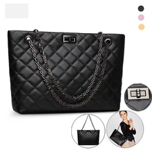 Moda Modelo de la Cruz Del Cuero Mujeres Bolsa de Hombro Negro Bolsas de Las Mujeres 2016 Bolsos de Diseño de Alta Calidad Bolsa Feminina