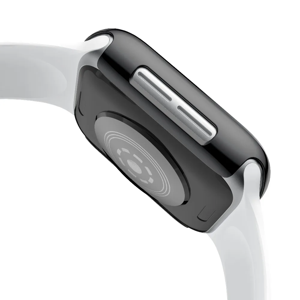Hard Screen Protector Cover for Apple Watch Case Series 4 40mm 44mm Electroplating Plastic Hard PC for Apple Watch Case Series 4 Hard Screen Protector Cover for Apple Watch Case Series 4 40mm 44mm Electroplating Plastic Hard PC for Apple Watch Case Series 4