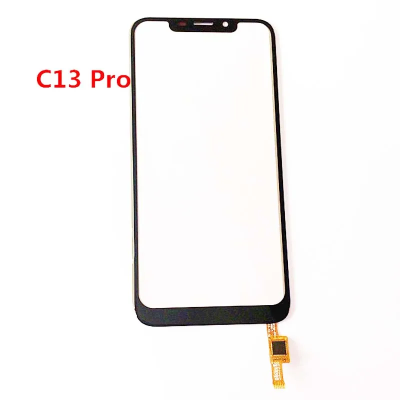 Переднее внешнее стекло для oukitel C13 pro Сенсорная панель Сенсорный экран дигитайзер Замена датчика без ЖК-дисплея