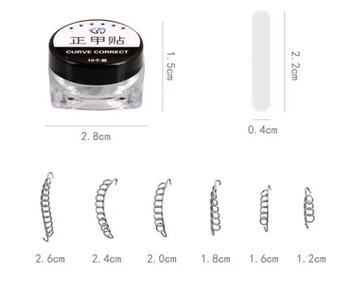 

by dhl or ems 500boxes Ingrown Toe Nail Correction Wire Fixer Pedicure Recover Paronychia Corrector File Foot Care Tool hot