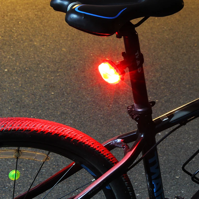 Лэмпка rowerowa светодиодный фонарь для велосипеда велосипедные фонари USB Лазерная водостойкий Предупреждение мигающий поворотники Велоспорт фонарик