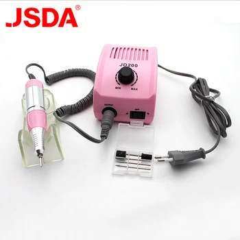 

30000RPM JD200 Pro Electric Nail Drill Machine Nail Art Equipment Manicure Pedicure Files Electric Manicure Drill & Accessory