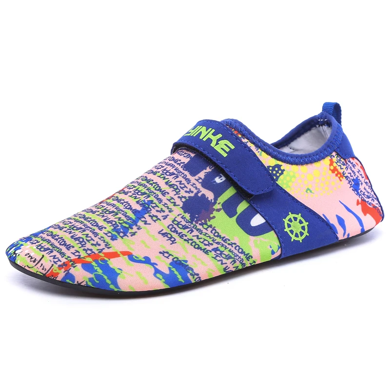 لينة المياه الصيف أحذية الرجال الشاطئ حافي القدمين النعال المنبع أكوا أحذية امرأة نهر الصنادل السباحة جوارب الغوص 45