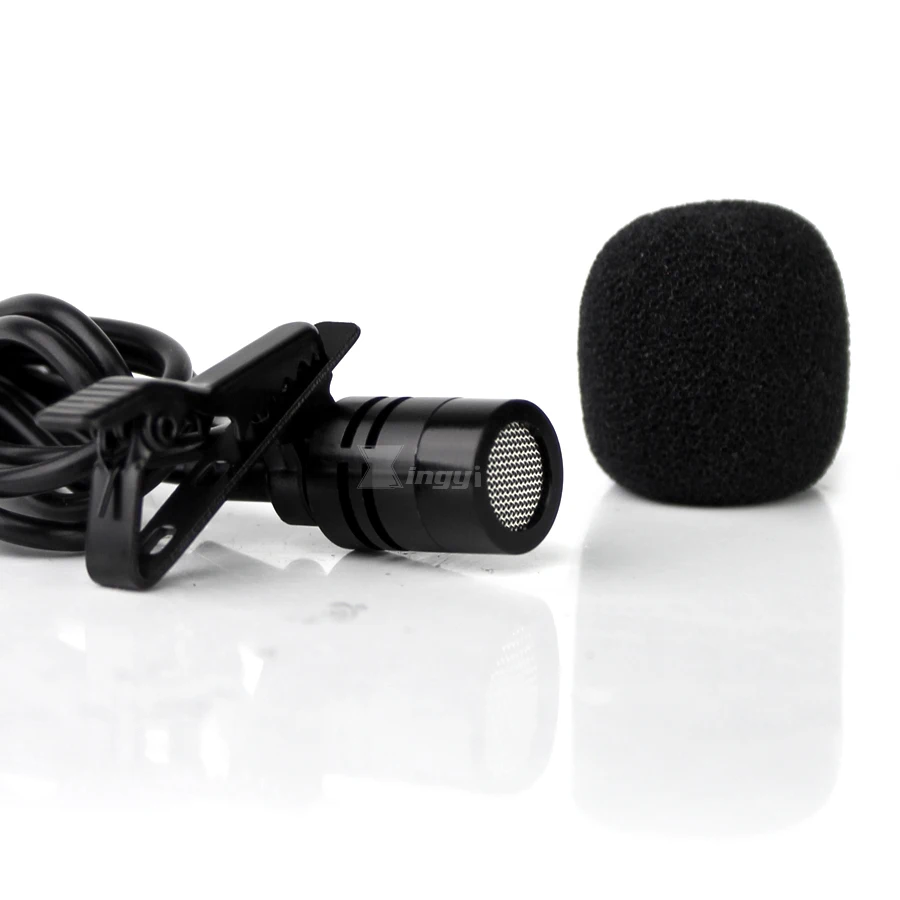 3,5 мм стерео клип на мобильный сотовый телефон Смартфон микрофон-петличка лацкан телефон микрофон для рекордера SAMSUNG Android iPhone8 7