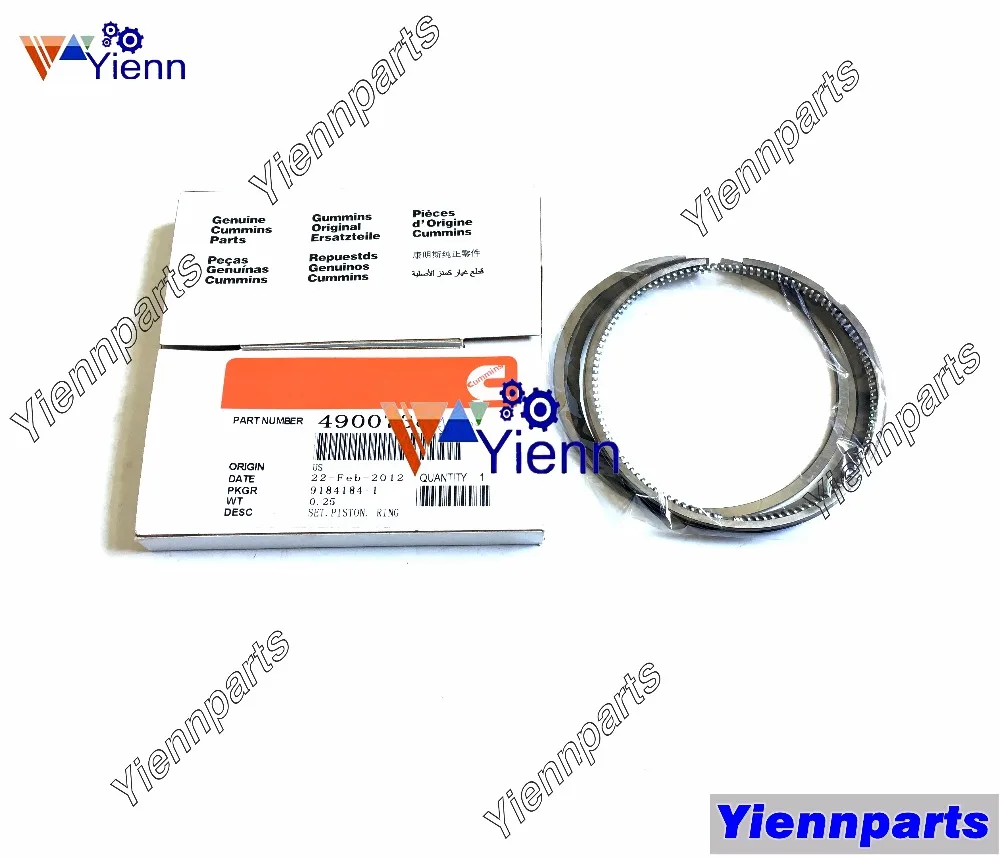 Для Cummins A2300 набор поршневых колец 4900738 STD Размер 88 мм для Daewoo D20SC-5 Запчасти