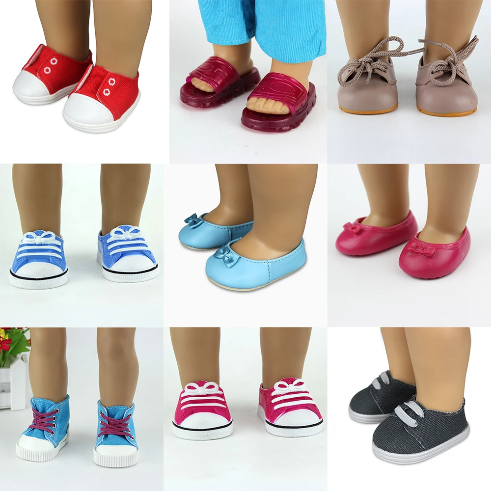 

New Arrival Fashion Shoes Fit For American Girl Dolls 18 Inch Doll Shoes