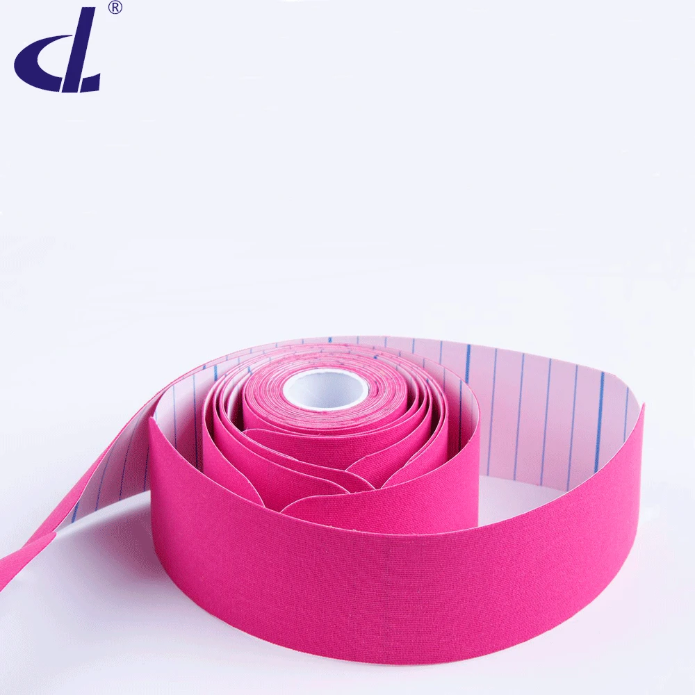 [DL Bulk Price] Pre Cut I Strips Kintape-in Roll 5cm x 25cm 20 pieces Pre Cut Kinesiology tape for Musle I Patch