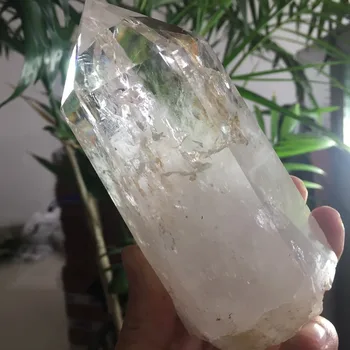 

2019 AAA+ Natural Clear Quartz Crystal Healing Point Reiki Wand Natural Stone and Minerals A480