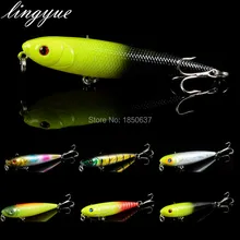 1PCS Top Water Artificial Lure Hard Plastic Fishing Lure Surface Pencil Minnow Bait 8.5g 9.5cm Hook Size 6#