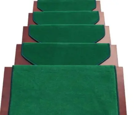 Модные комплекты ковров для лестниц из 12 предметов, Противоскользящие коврики для лестниц, коврик для лестниц 65X24 см, подходит для лестничной площадки шириной 25 см - Цвет: C type in 12pcs