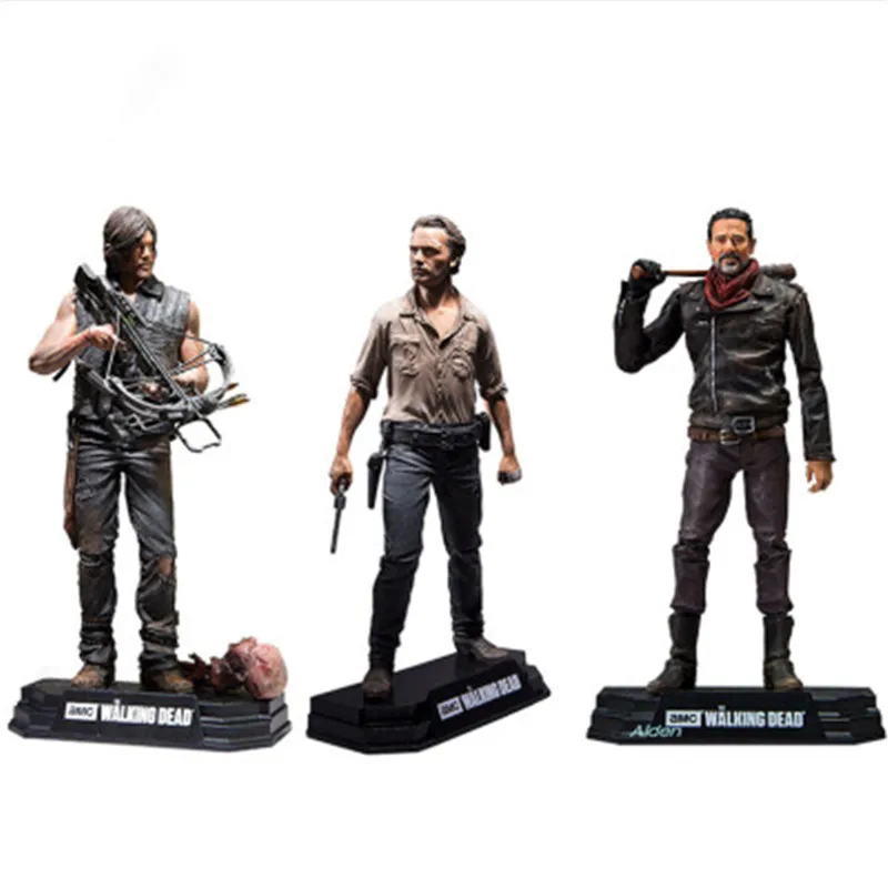 

AMC The Walking Dead Daryl Dixon Negan Friend Rick Grimes Decoration PVC Action Figure Collectible Model Toy BOX 17CM Z1567