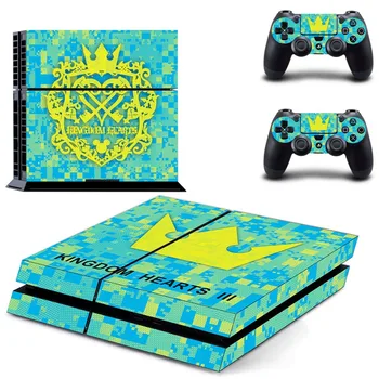

Kingdom Hearts 3 PS4 Skin Sticker Decal For PlayStation 4 Console and 2 Controllers PS4 Skins Sticker Decal