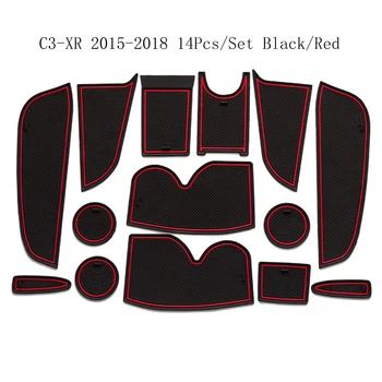 

Auto Accessories Gate Groove Mat for Citroen C3-XR 2015-2018 C4L 2013-2015 C5 2013-2015 C-Elysee 2014-2016 C-Elysee 2017-2018