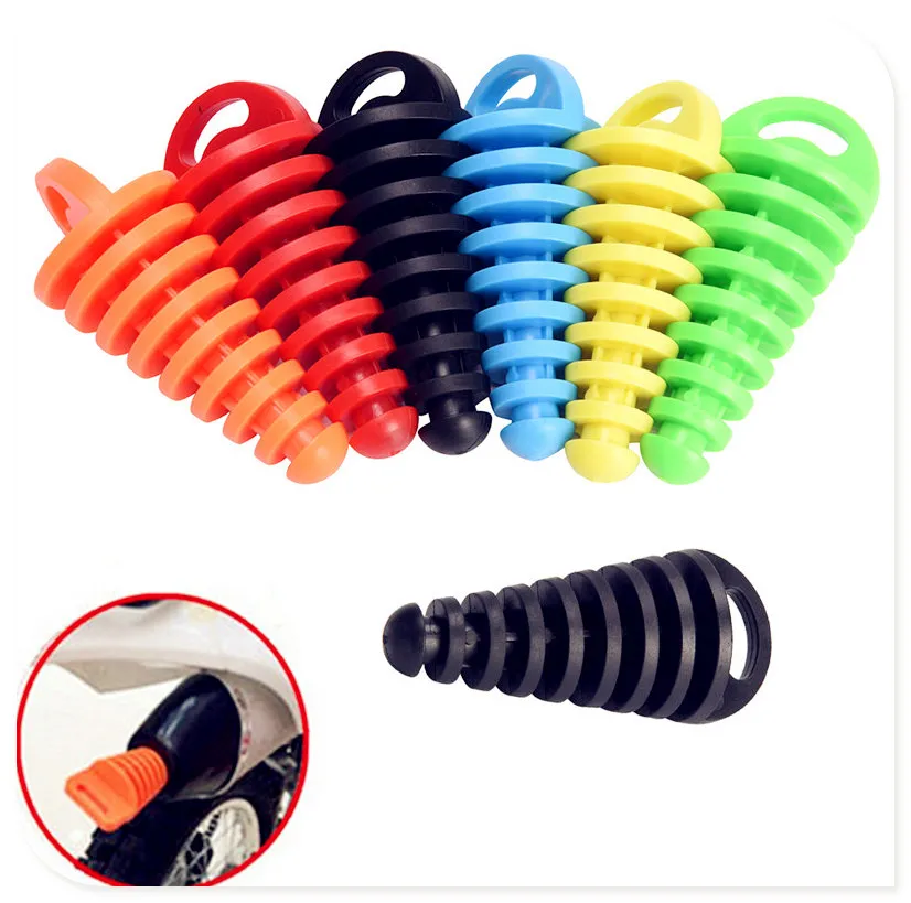 

Motorcycle Exhaust Silencer Muffler Wash Plug Pipe Protector for YAMAHA R6S EUROPE VERSION YZF R1 R1M FAZER600 FZX700 FAZER