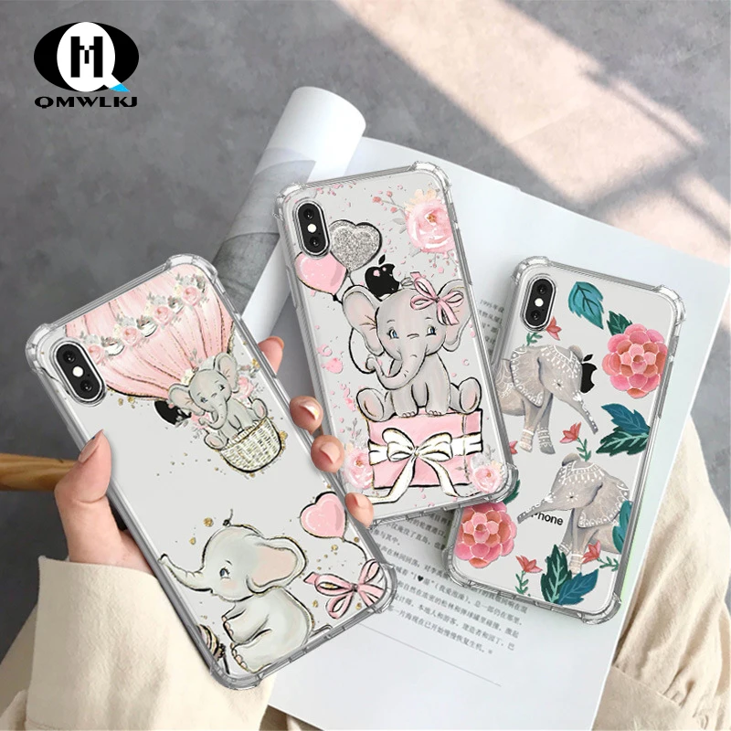 

Girls Cartoon Cute Animal Phone Case TPU Cover For iPhone X XR 6S 8 6 X XS XSMax 7Plus 8Plus 6S 6Plus 6SPlus 7 Case