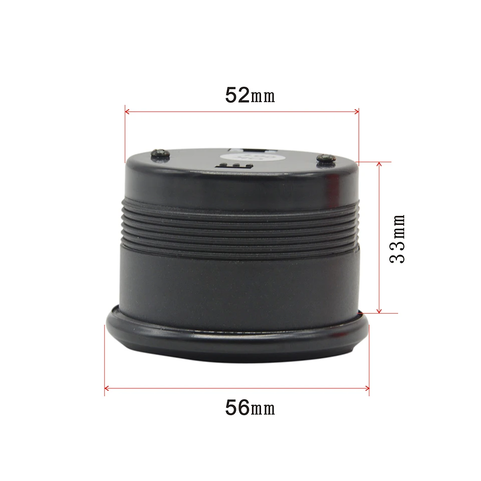 Дракон Калибр 52 мм дисплей черный корпус датчик температуры воды метр 20-150 Цельсия и напряжение датчик температуры воды вольтметр