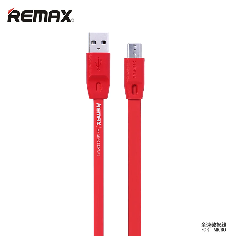 REMAX 2 м плоский TPE 2.1A Быстрая зарядка Micro USB кабель синхронизации данных зарядное устройство кабели для Samsung/xiaomi redmi Android Мобильный шнур для телефона - Цвет: Красный