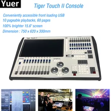 Flightcase Pack DJ Equipment Tiger Touch II Stage Effect Light Console For DJ Disco DMX Controller Beam Spot Wash Moving Head Flightcase Pack DJ Equipment Tiger Touch II Stage Effect Light Console For DJ Disco DMX Controller Beam Spot Wash Moving Head