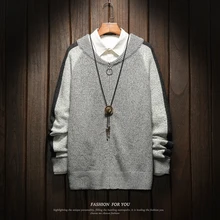 Christmas Men Sweaters Winter Clothes 2019 Plus Size Asian M-4XL 5XL 6XL Japan Style Casual Standard Designer Pullovers afc asian cup 2019 japan turkmenistan