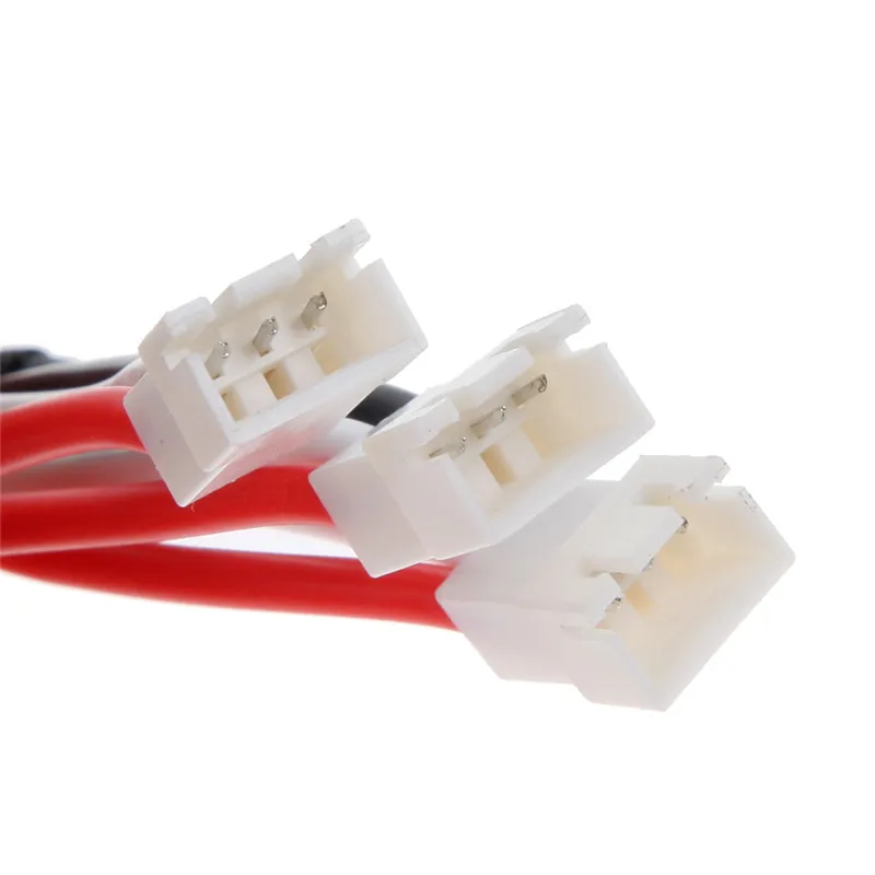 2 шт./лот 1 в 3 провода SYMA X8C X8W X8G MJX X600 X101 V666 7 4 V Li po зарядное устройство мульти выход
