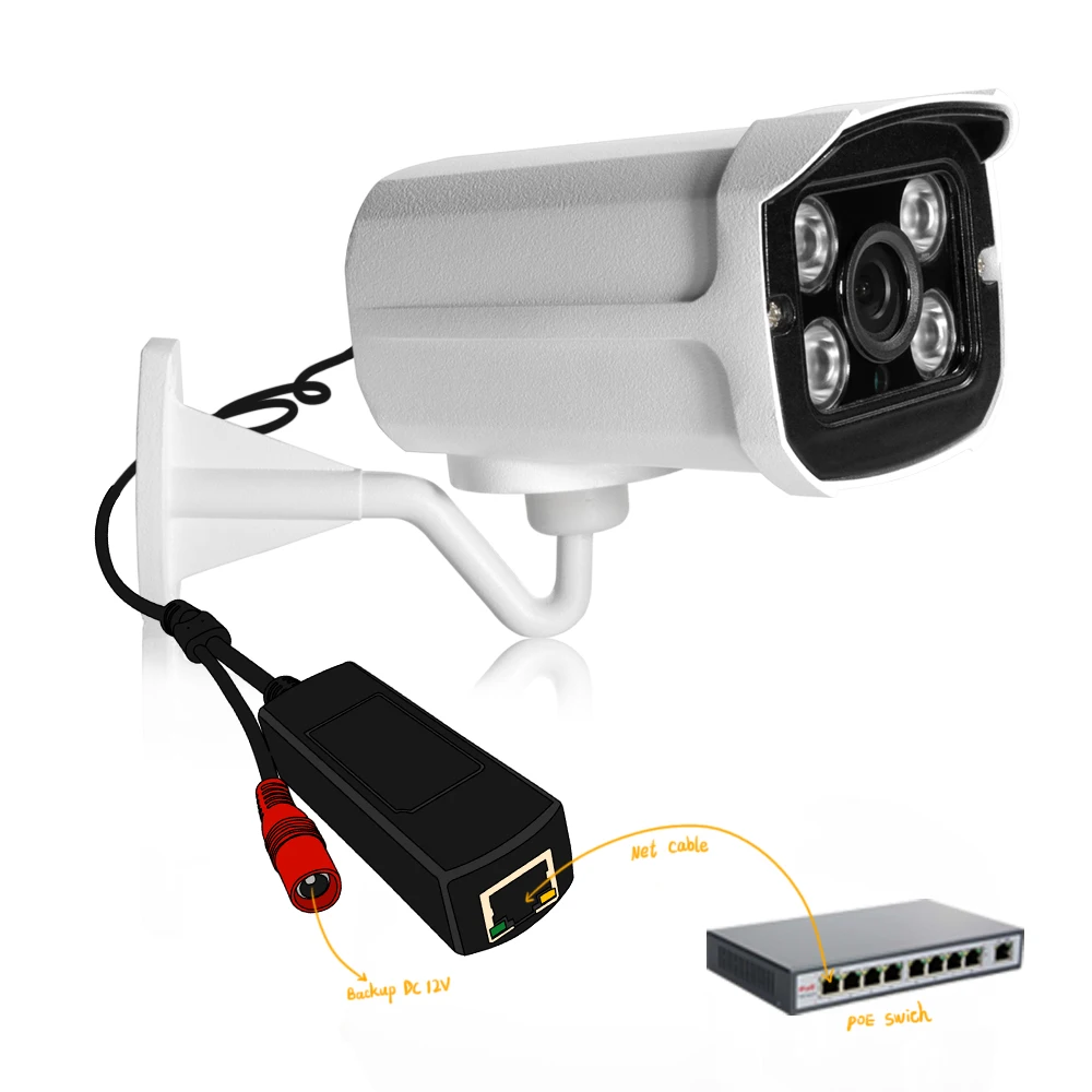 IP камера HJT Full HD 1080P МП сетевая наружная видеонаблюдения P2P RTSP ONVIF POE Sony IMX307|Камеры
