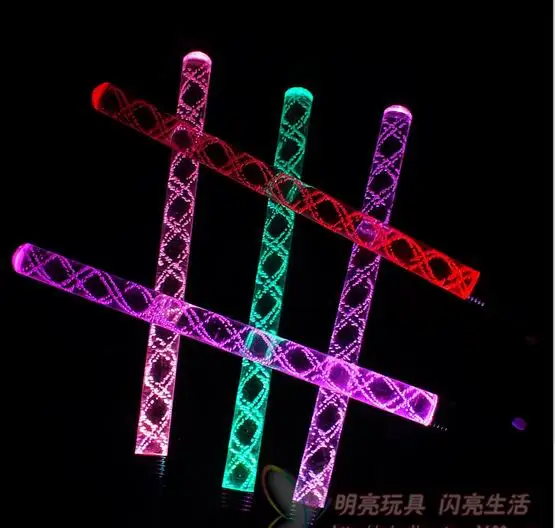 300pcs-26x1-2cm-Multi-Color-Acrylic-LED-Stick-Glowing-Magic-Wand-Light-Up-For-Wedding-Concert (1)