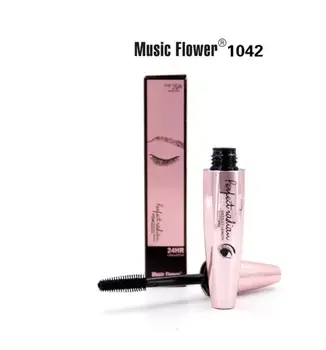 

Music Flower Volume Glamour Eye Make Up Thick Long Lasting mudge-proof dazzled length Curling Mascara Makeup