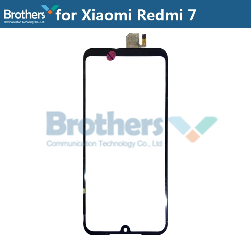 

Сенсорная панель для Xiaomi Redmi 7, сенсорный экран, дигитайзер для Xiaomi Redmi 7 Outter, сенсорное стекло, Объектив Телефона, замена, тест, рабочий Топ
