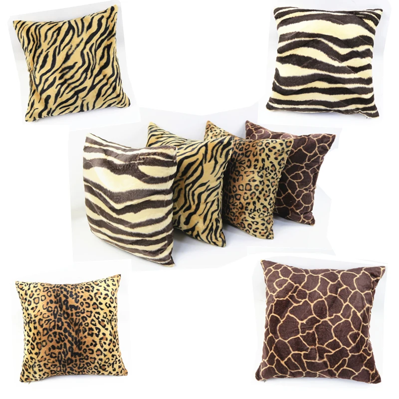 

Leopard Printed sofa cushion cover 40x40/45x45/50x50/55x55/60x60/65x65/70x70cm throw pillow cover decorative pillow case